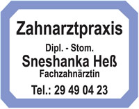 alleStempel Schild Beispiel1